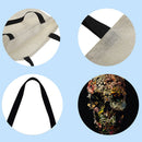 LI Q P R Halloween Shopping Bag, Printed, Casual, Large Capacity,