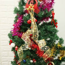 Home Decor DIY Christmas Hangs Tinsel Hanging Gifts Ribbon Xmas Tree Ornaments