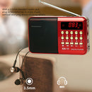 K11 Handheld Digital FM MP3 Player Speaker Devices Mini Portable Radio Recorder