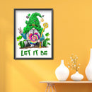 DIY Diamond Painting Flower Faceless Gnome 5D Drawing Full Round Drill Kit