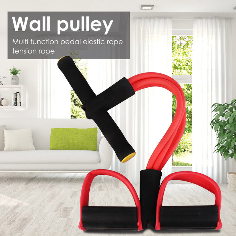 Yoga Fitness Resistance Bands Exercise Equipment Elastic Workout Gym Pull Rope