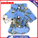 Hawaiian Style Pet Clothes Dog Shirt Spring Summer Casual Small Pet Clothing