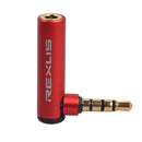 90 Degree Universal 3.5mm OMTP CTIA Headphone Converter Adapter Connector