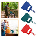 Outdoor Portable Fan Camping BBQ Picnic Hand Crank Air Blower Fan Cooking Tool