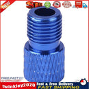 MTB Bike Valve Converter Bicycle Presta to Schrader Valve Adapter (Blue) Newly