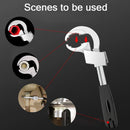 Repair Set Plumbing Repair Tools Ratchet Wrench Pipe Wrench Adjustable Spanner