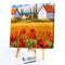 House with Flowers 20X20cm Oil Paint By Numbers Picture DIY Painting Crafts