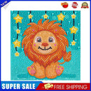 DIY Diamond Painting Full Round Crystal Drill Animal Decor for Kids (DX047)