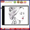 A4 Digital Graphics Tablet LED Art Stencil Drawing Board Light Box Portable T