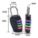 Color Padlock Combination Padlock Window Door 4-digit Number Password Lock