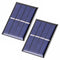 2V 140mA 0.28W Solar Cell Module Polycrystalline Solar Panel Charger (2pcs)