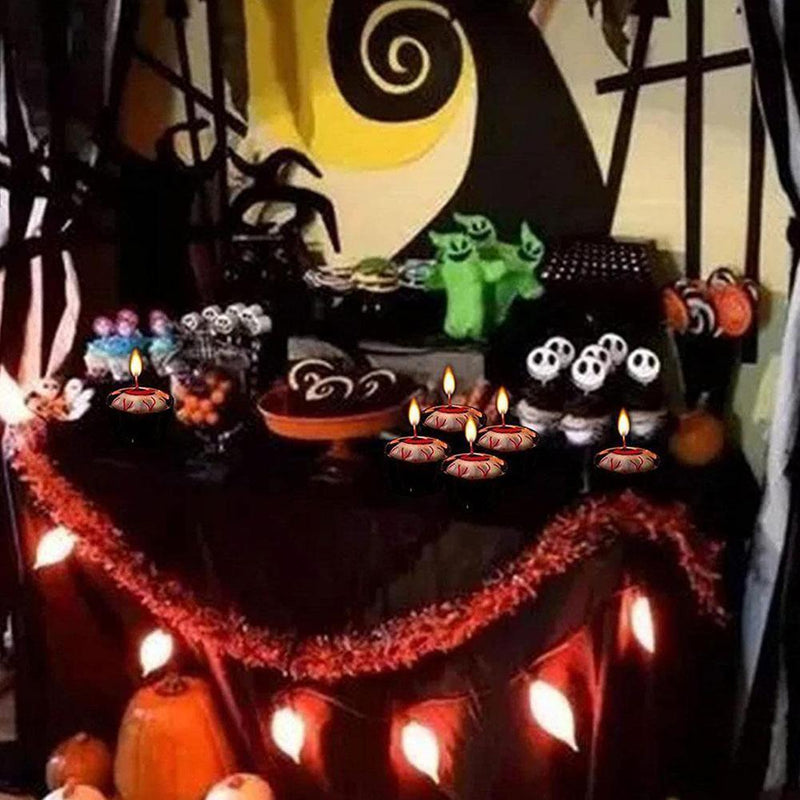 Floating Eyeball Candles for Halloween Holiday Table Home Party Decoration.