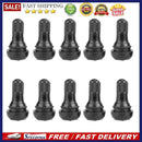TR412 Snap-in Rubber Tubeless Tire Valve Stems for Car Motorcycle (10pcs)