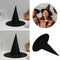 Dress Party Props Decor Wizard Cap Halloween Witch Hat Black Costume Headwear