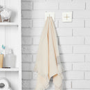 Bathroom Organizer Rack Towels Wash Cloth Clip Self-Adhesive Towel Plug Holder