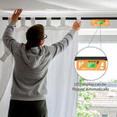 Digital Protractor Angle Finder Inclinometer Magnets Angle Level (Orange)