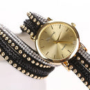 8 Colors Luxury Casua Wristwatch Watch Women Dress Watch  Black