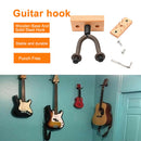 Wall Mounted Guitar Hanger Anti Slip Display Rack Musical Instrument Accessories