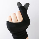 1Pair Sweat Proof Non-Scratch Sensitive Touch Screen Finger Sleeve for PUBG