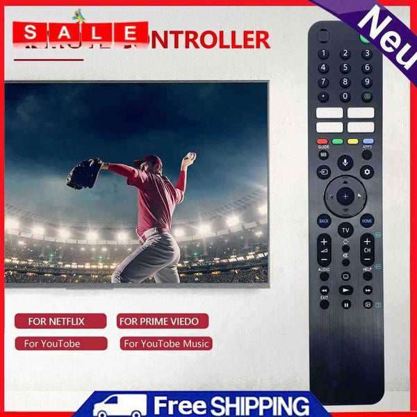 Plastic Remote Control Replacement Smart Remote Control for KD-43X80J KD-50X85J