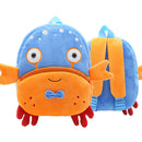 Cartoon Animal Backpack Plush Kids Book Bag Travel Bookbags Cute School Bags