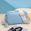 #A Fashion Female Handbags Portable Zipper Sling Shoulder Purse for Shopping Tra