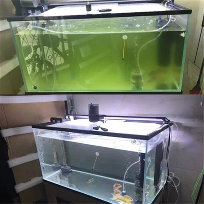 Water Cycle Aquarium Filter Filtration Oxygen Pump UV Sterilizer Purifier