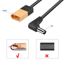 4ft Power Cable XT60 Male to DC Male Right Angled Cord for DJI FPV Goggles Newly