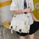 Japanese Harajuku Handbag Fashion Casual Nylon Messenger Pouch for Sports Travel