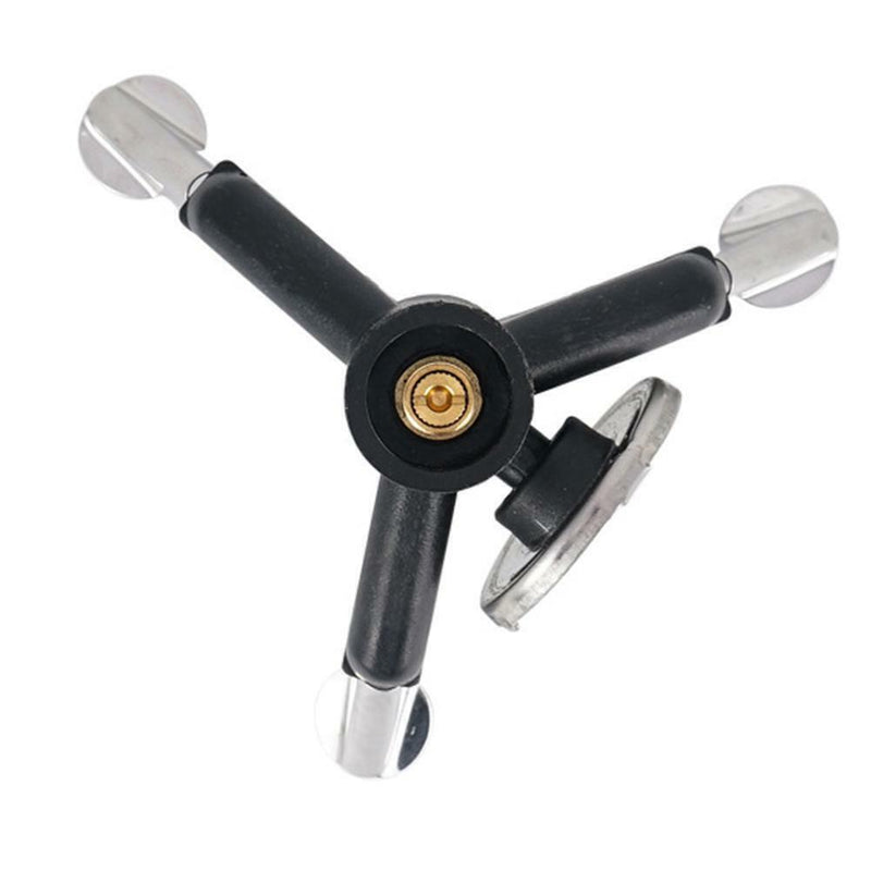 Outdoor Gas Stove Adapter Portable Camping Safety Convertor Triangle F3B1