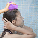 5 Colors Silicone Scalp Massage Shampoo Brush Body Brush Hair Comb