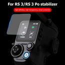 9H HD Tempered Glass Film Kit Gimbal Screen Protector Accessory for DJI RS 3 Pro