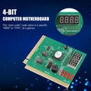 4-Digit PC Analyzer Diagnostic Post Card Motherboard Fault Tester for ISA PCI