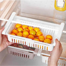 Kitchen Refrigerator Storage Box Stretchable Drawer Rack Shelf (3pcs)