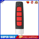 AK-1301 4 Button Copy 433MHZ Electric Garage Door Remote Control (Red)