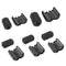 50pcs Clip-on Ferrite Ring Choke Noise Suppressor 3.5mm 5mm 7mm 9mm 13mm Newly