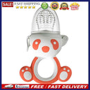 Silicone Newborn Baby Teether Fresh Food Feeder Training Fruit Grinding Sti