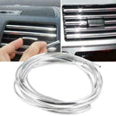 15m Soft Chromed PVC Car Door Edge Guard Protector T3P4 Molding Q8Z8 Trim A6L9