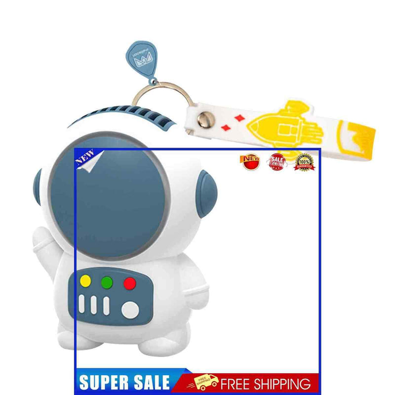 #A Portable Spaceman Bladeless Fan USB Rechargeable Battery & Anti-slip Handles