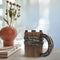 Horseshoe Coil Cups Stainless Steel Coffee Mug for Living Room Kitchen Ornaments