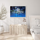 Diamond Painting Moonlight City Full Round Drill Picture of Rhinestone Draw
