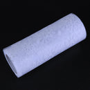 10 Yards Glitter Snowflake Tulle Roll DIY Crafts Wedding Party Decor(White)