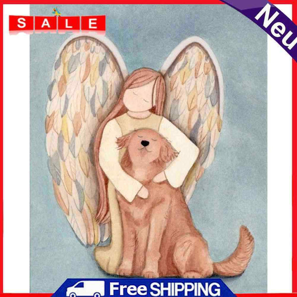 Broken Angel Canvas Paint By Numbers Oil Hand Painted Drawing Home Decoration