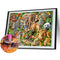 5D DIY Animals Full Round Drill Mosaic Diamond Painting Picture Rhinestone Craft