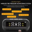 C68 USB+Solar Charging Car TPMS Tire Pressure Monitoring System with 4 Sensors