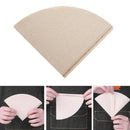 40pcs Dripper Coffee Filters Cone Cups Espresso Coffee Drip Tools Paper Filters