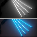 RGB 72 LED 4in 1 Car Foot Light USB Remote Music Control Car Atmosphere Lamp