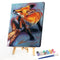DIY Hand Painted Paint By Numbers Oil Canvas Pictures Artwork Cunning Fox Kit