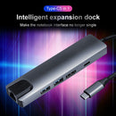 USB C Hub 5 in 1 USB Type C Hub with 4K HDMI Output USB 3.0 2.0 RJ45 PD Charging