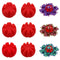 #A Flower Pour Cup - 6 Pieces 5-10 Slots Flower Strainers Pour Painting Supplies